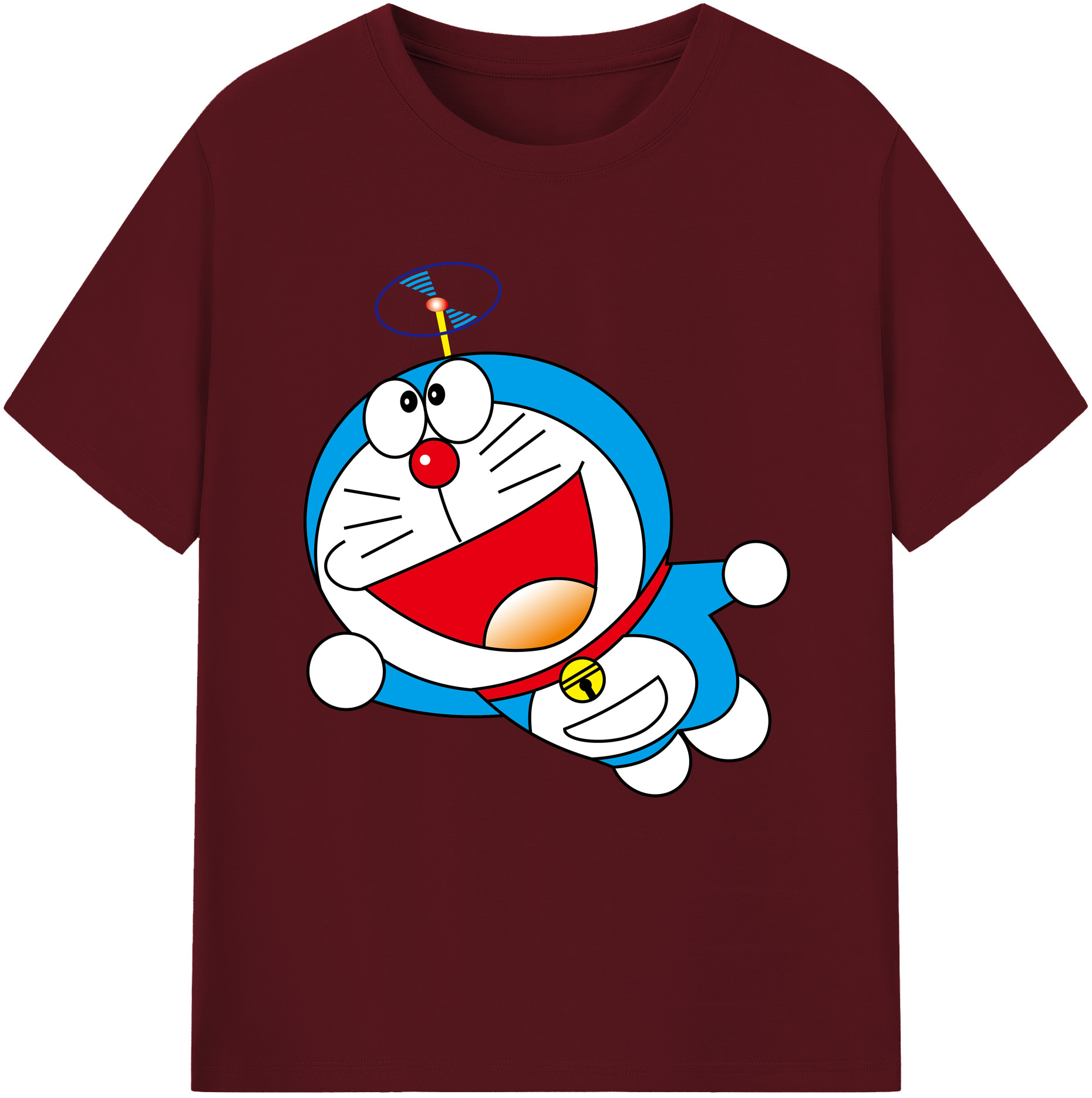 （画像用） ドラえもん Doraemon 綿100％半袖Tシャツ（フロントプリント）